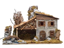 PAESAGGIO VUOTO CON LUCI 58X34X37 CM N:2