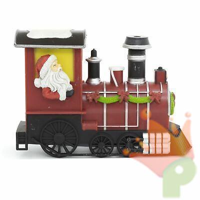 LOCOMOTIVA VAPORE CON LED 19CM
