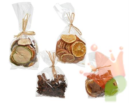 SACCHETTO POTPOURRI 10X5X15CM NATURAL 1 PZ ASSORTITO