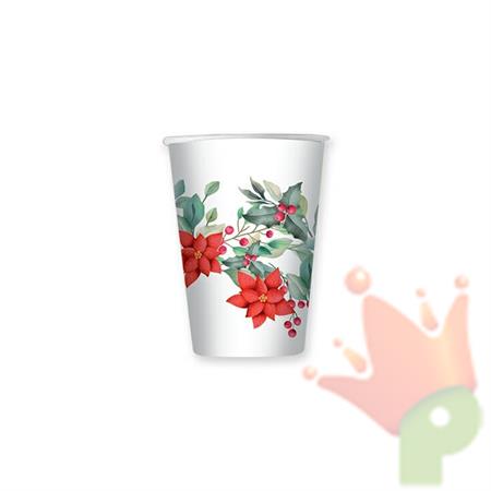 BICCHIERI CHRISTMAS TRADITION 200CC 8PZ