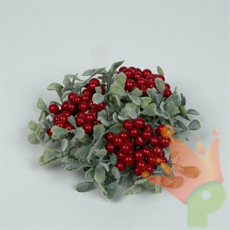 GIROCANDELA CON BACCHE ROSSE