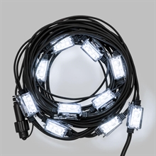LUCI DI NATALE 10 STROBOLED BIANCO FREDDO 10MT
