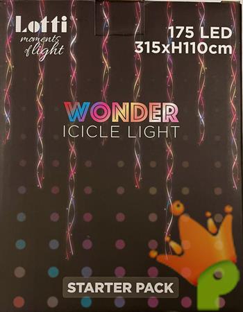 TENDA DI LED ICE LIGHT 315XH. 110CM WONDER 175 LED
