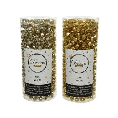 GHIRLANDA MINI DIAMANTI 0,8X9MT CHAMPAGNE/ORO