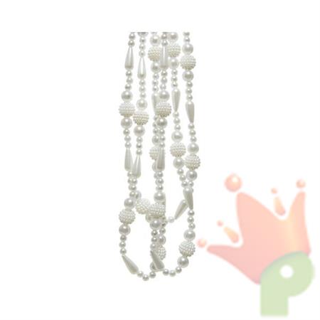 GHIRLANDA IN PLASTICA 240CM BIANCO