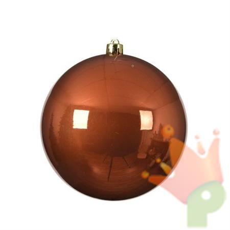 PALLINA DI NATALE RAME 14 CM