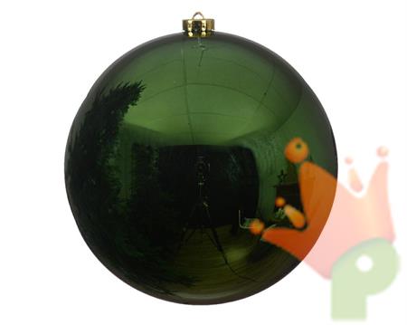 PALLINA DI NATALE VERDE PINO 20 CM