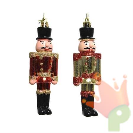 SCHIACCIANOCI 12,5CM ROSSO/ORO
