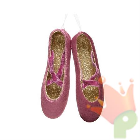 PENDENTE SCARPETTE BALLERINA 10,7CM ROSA