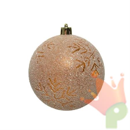PALLINA DI NATALE AMBRA 8 CM