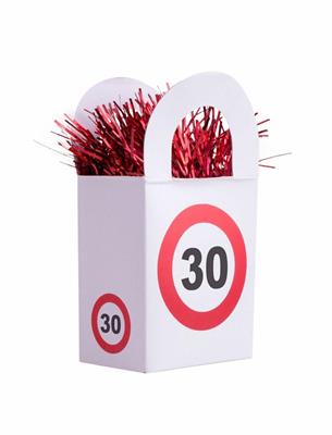 PESETTO PER PALLONCINI SEGNALE 30 ANNI