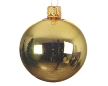 PALLINA PER ALBERO 10CM ORO LUCIDO