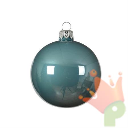 PALLINA PER ALBERO 6CM CELESTE 6PZ