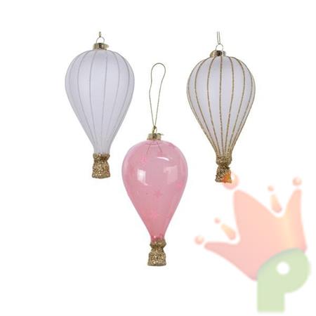PENDENTE PER ALBERO 14CM MONGOLFIERA