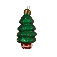 PENDENTI PER ALBERO 8,5CM ALBERO DI NATALE 2PZ