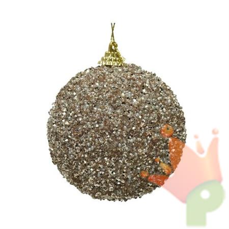 PALLINA PER ALBERO 8CM ORO GLITTER