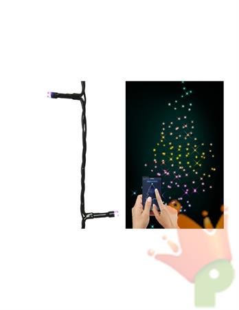 LUCI DI NATALE 200 LED MULTICOLOR APP CONTROL