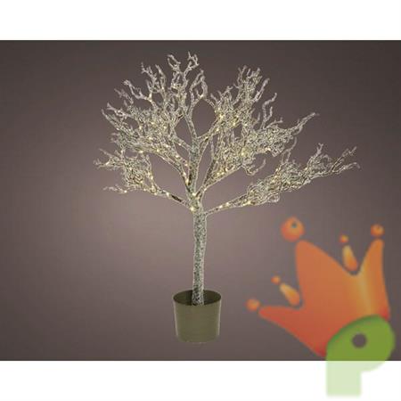 ALBERO LUMINOSO 100CM 151 LED BIANCO CALDO