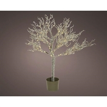 ALBERO LUMINOSO 100CM 151 LED BIANCO CALDO