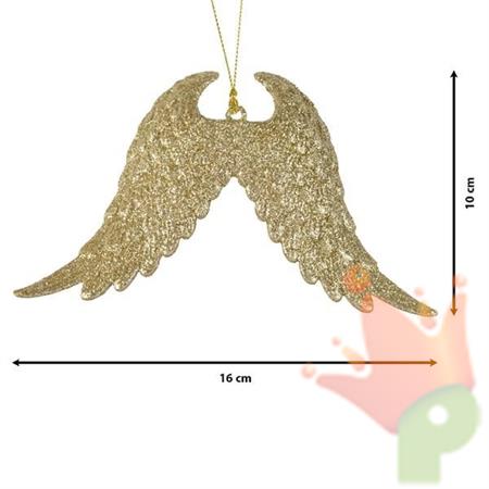 ALI DA APPENDERE 10CM ORO