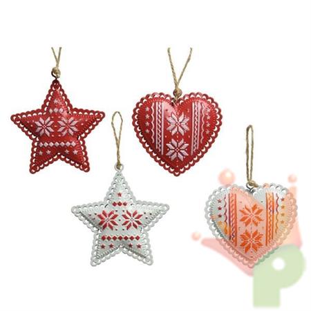 PENDENTI IN FERRO 9CM ASSORTITI