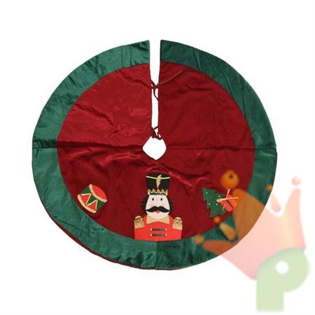 COPRIBASE ALBERO 90CM ROSSO VERDE
