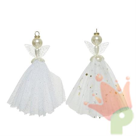 ANGELO IN POLIESTERE 19CM BIANCO