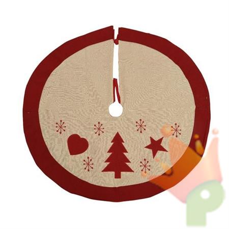 COPRIBASE PER ALBERO 90CM BEIGE/ROSSO