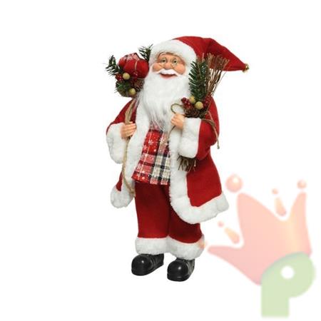 BABBO NATALE 45CM ROSSO
