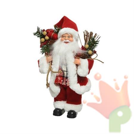 BABBO NATALE 30CM ROSSO