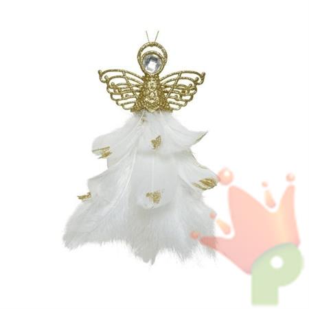 ANGELO DA APPENDERE 21CM BIANCO/ORO