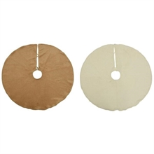 COPRI PIEDE ALBERO 90CM CHAMPAGNE/ORO