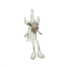 RENNA IN PIEDI IN POLIESYERE 38CM BIANCO