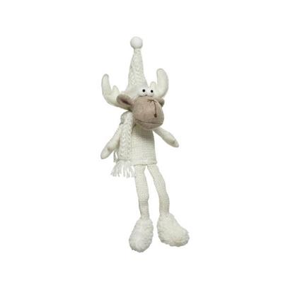 RENNA IN PIEDI IN POLIESYERE 38CM BIANCO