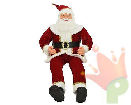 BABBO NATALE 60X60X140CM ROSSO