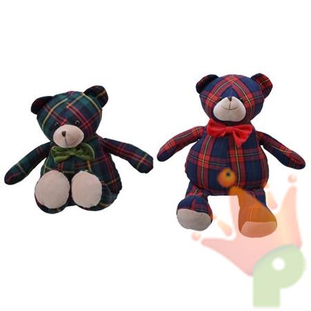 ORSO STILE SCOZZESE 28X20X33CM