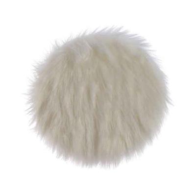TAPPETO 80CM PELO LUNGO BIANCO