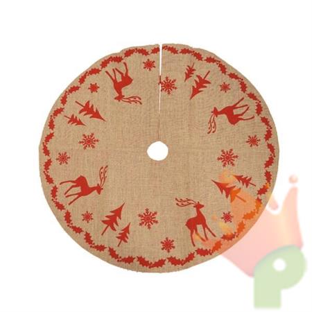 COPRI PIEDE ALBERO 85CM ROSSO