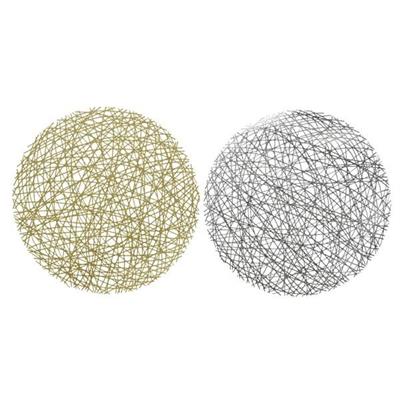 SOTTOPIATTO 38CM ARGENTO/ORO