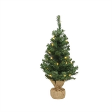 MINI ALBERO IMPERIAL PINE 60CM 20 LUCI LED BIANCO CALDO