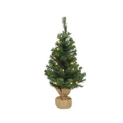 MINI ALBERO IMPERIAL PINE 60CM 20 LUCI LED BIANCO CALDO