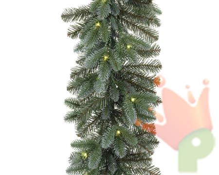 GHIRLANDA NATALIZIA 270 CM TRONDHEIM 60 LUCI LED BIANCO CALDO
