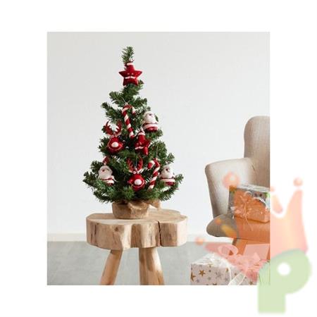 MINI ALBERO DI NATALE IMPERIAL DECORATO