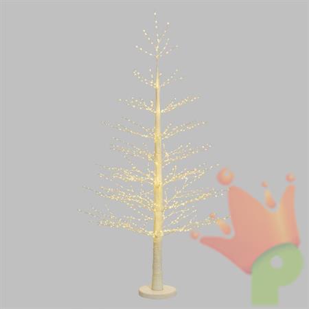 ALBERO PINO BIANCO MICRO PINE H. 190CM 900 MICROLED BIANCO CALDO