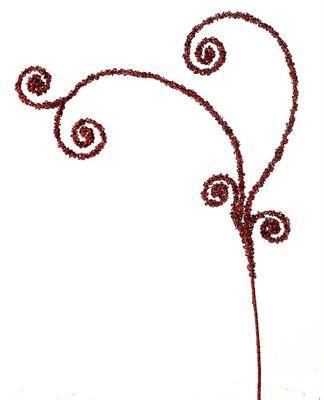 RAMO ROSSO 43CM
