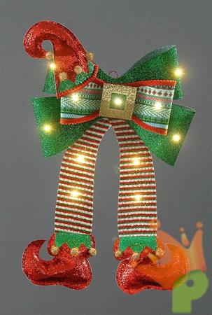 FIOCCO ELFO 15CM CON LUCI
