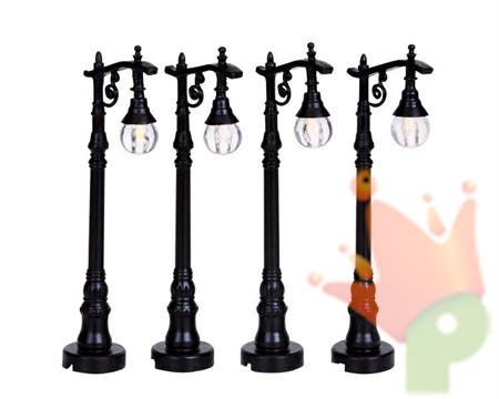 LAMPADE ANTICHE DA STRADA 4PZ