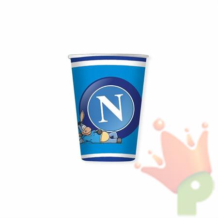 BICCHIERI 80CC SSC NAPOLI 10PZ