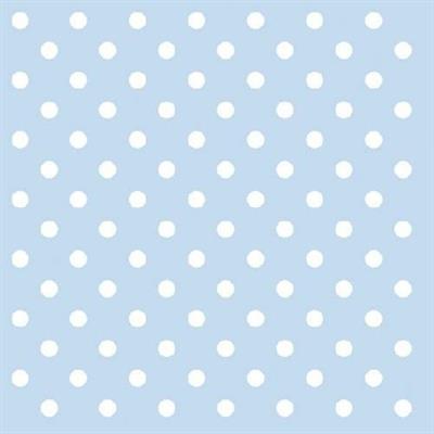 TOVAGLIOLI 3V 33X33 PASTEL DOTS BLUE 20PZ