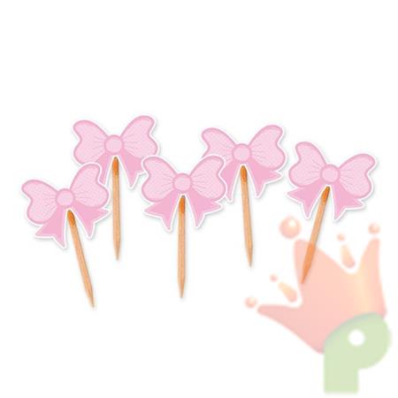 PICKS SAGOMATI IL MIO BATTESIMO ROSA 25PZ